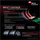 Best Choice International Trade is one of the leading tyre exporter in China, and a major supplier of tyres and engines in Beijing Municipality.