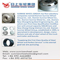 Specialized in development, design, manufacture and sale of steel wheel of the truck and trailer and bus,etc.